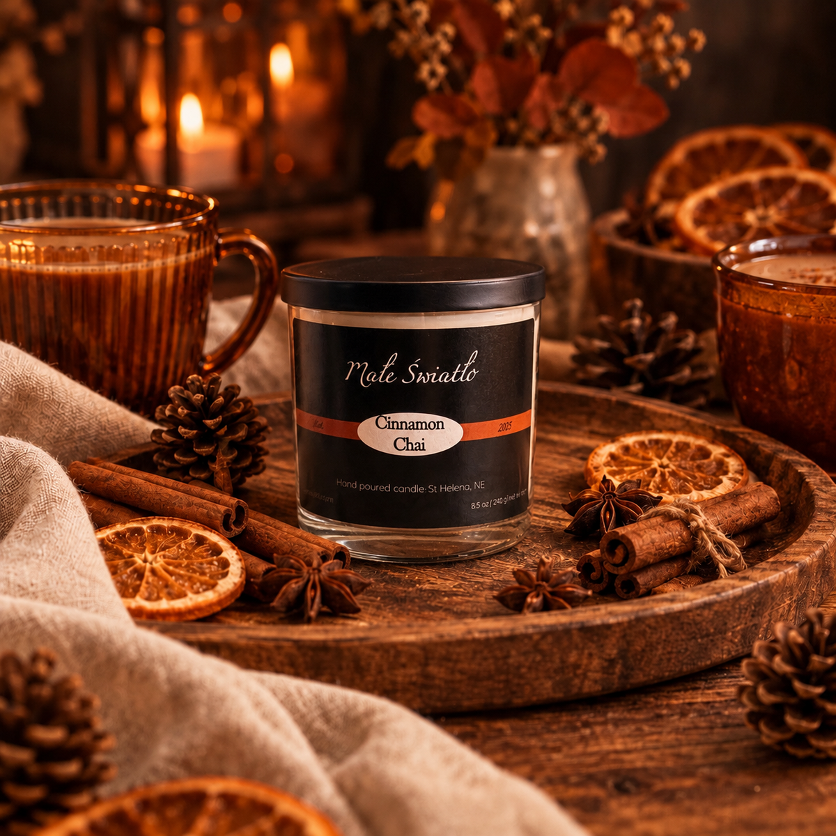 Cinnamon chai 8.5oz